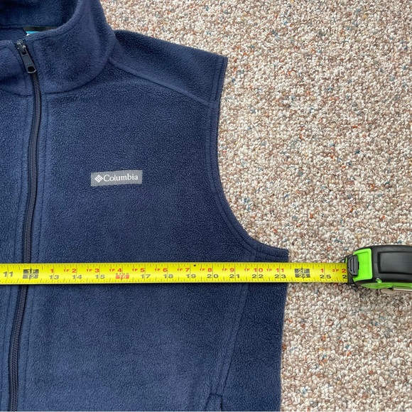 Columbia Sportswear Men’s Navy Blue Full Zip Vest Jacket size L - Picture 6 of 7